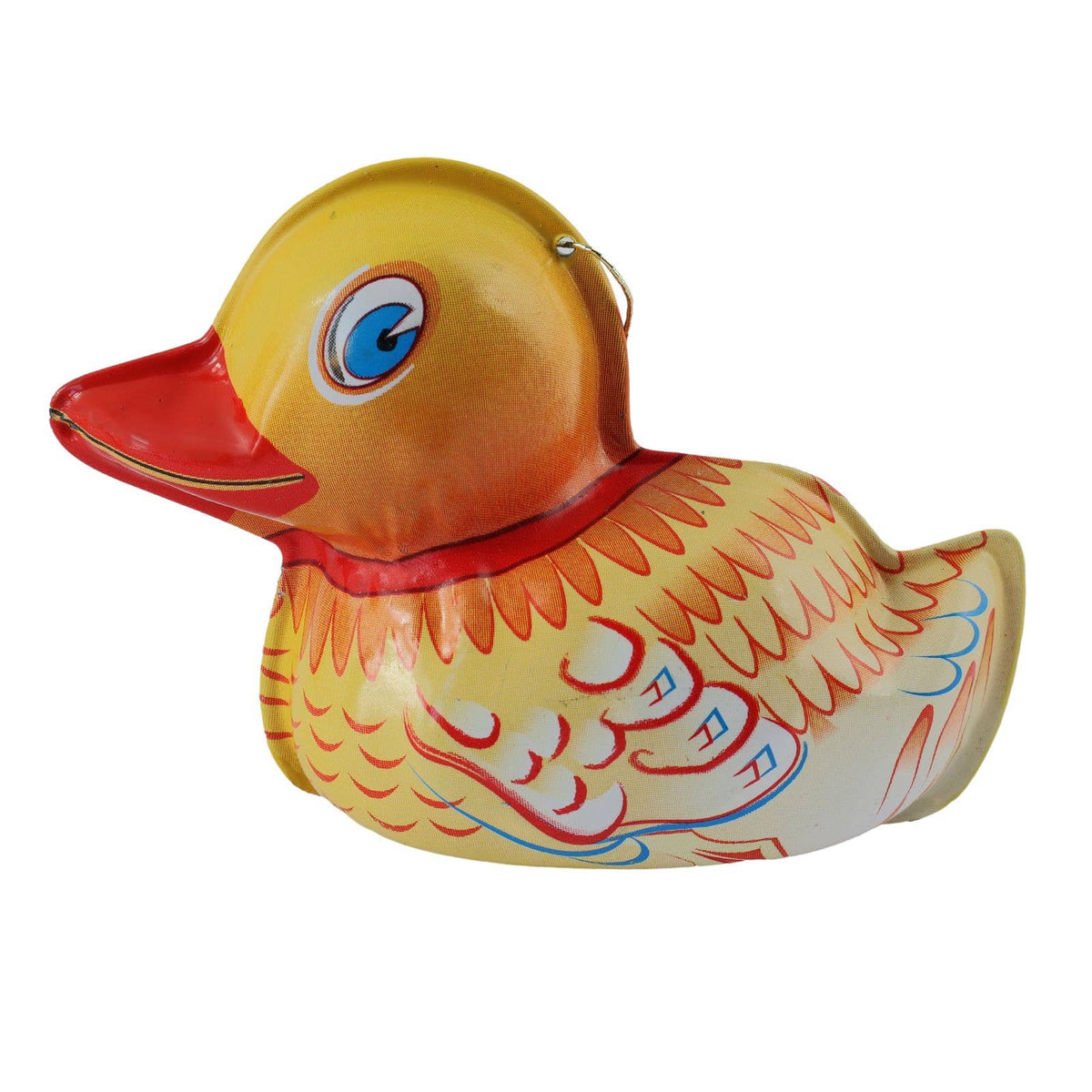 Tin duck Christmas tree ornament