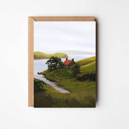 Lochside Cottage print card