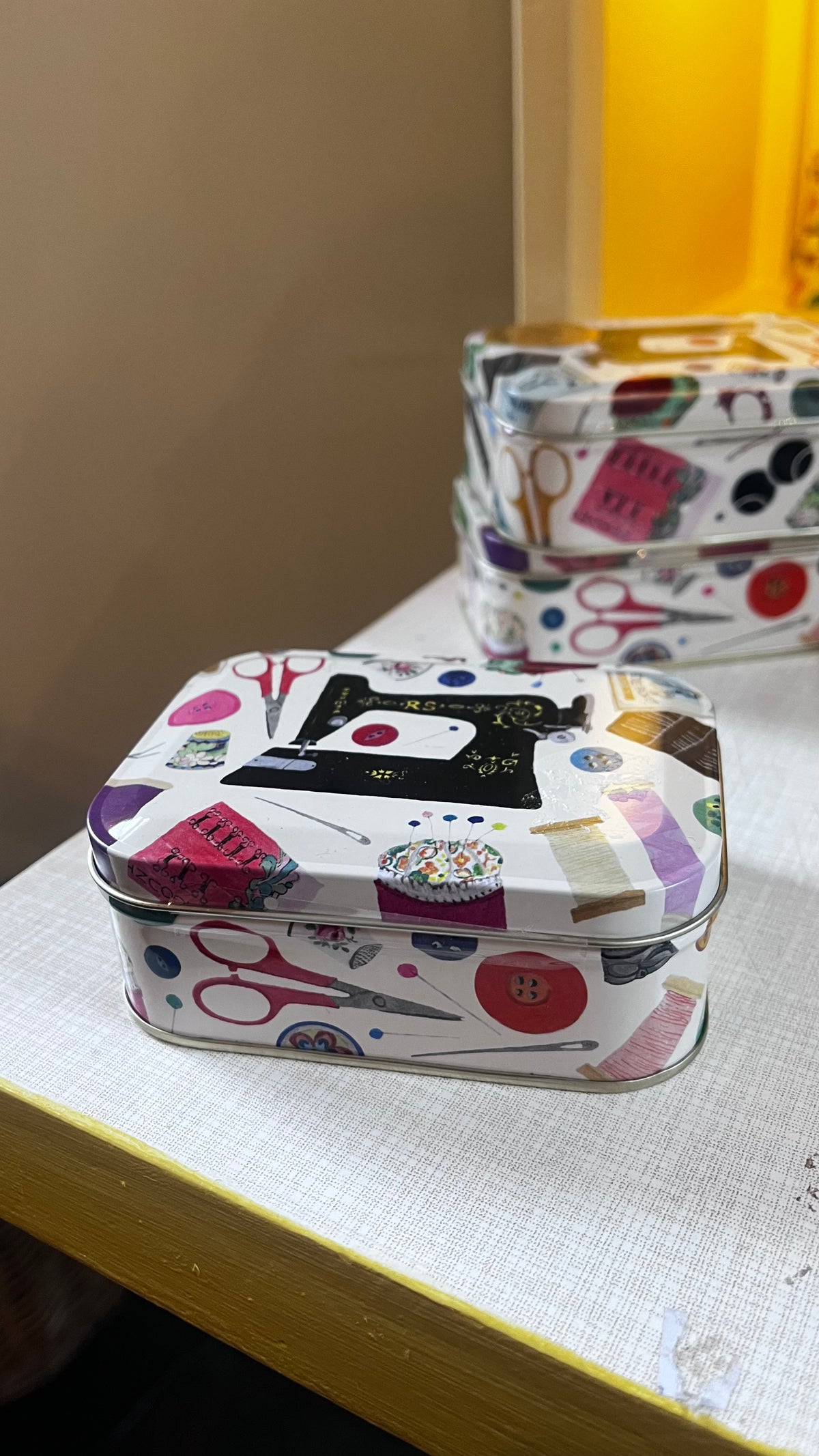 Sewing Box with Fruit Jellies