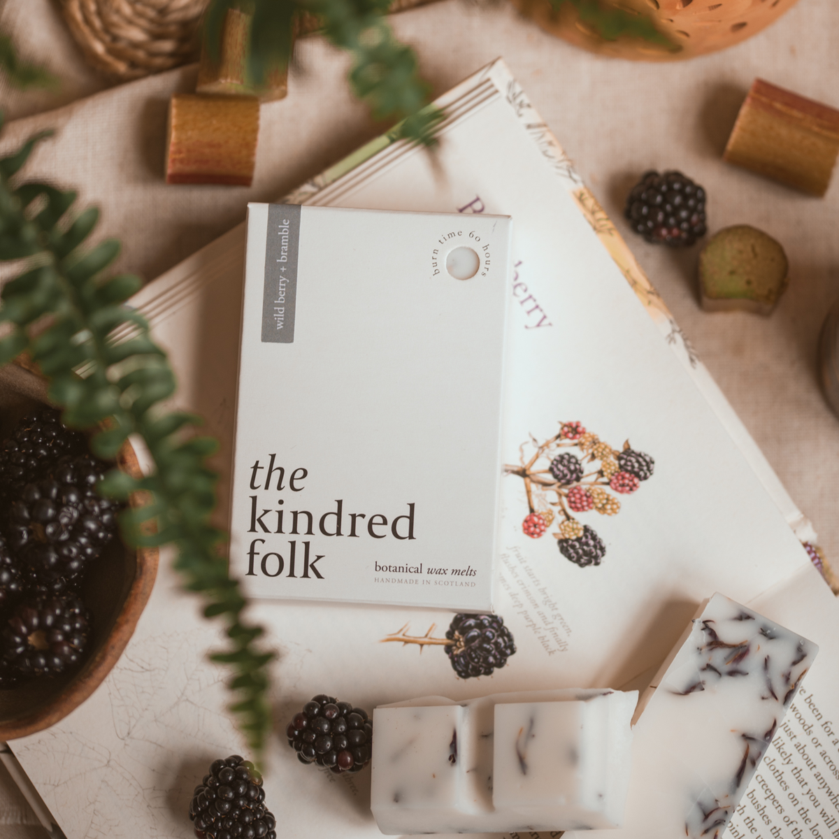 Botanical Eco Wax Melts By The Kindred Folk