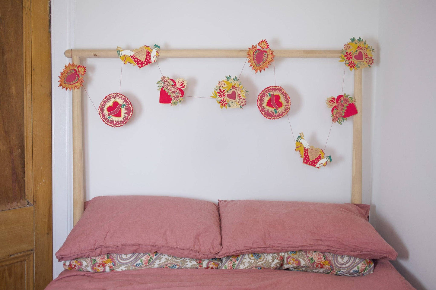East End Press - Sacred Heart Sewn Garland