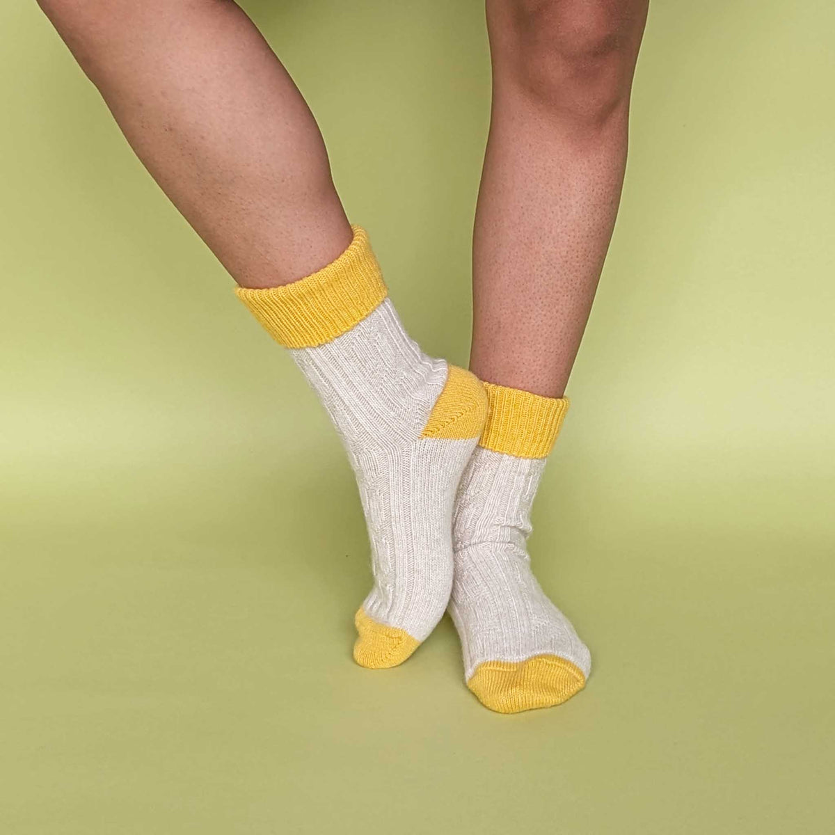 Cashmere Blend Slouch Socks