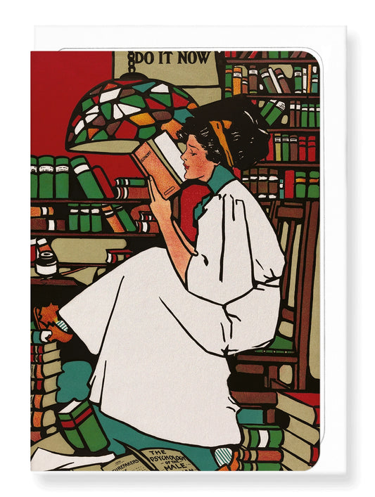‘Do It Now’ Book Lover Greetings Card