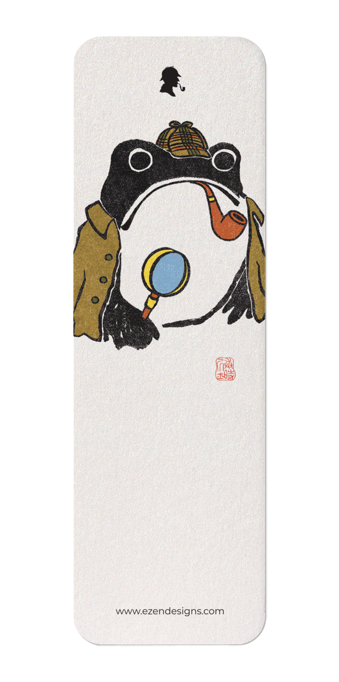 Sherlock Hoji Frog Bookmark