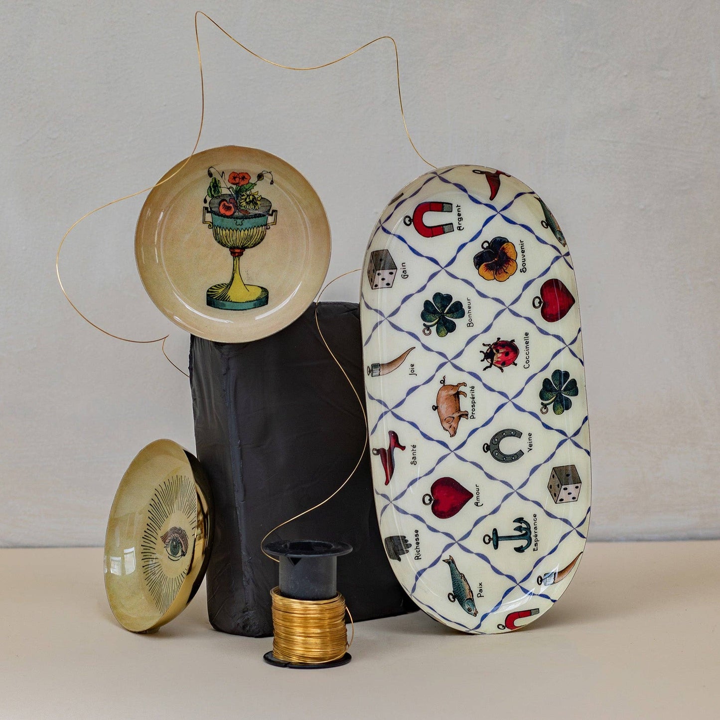 The Eye Enamel Trinket Tray