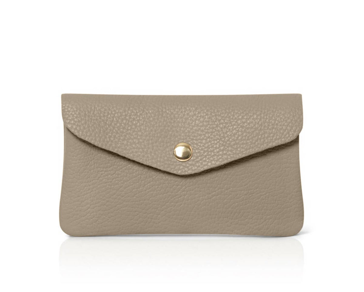 Large Italian Leather Coin Purse