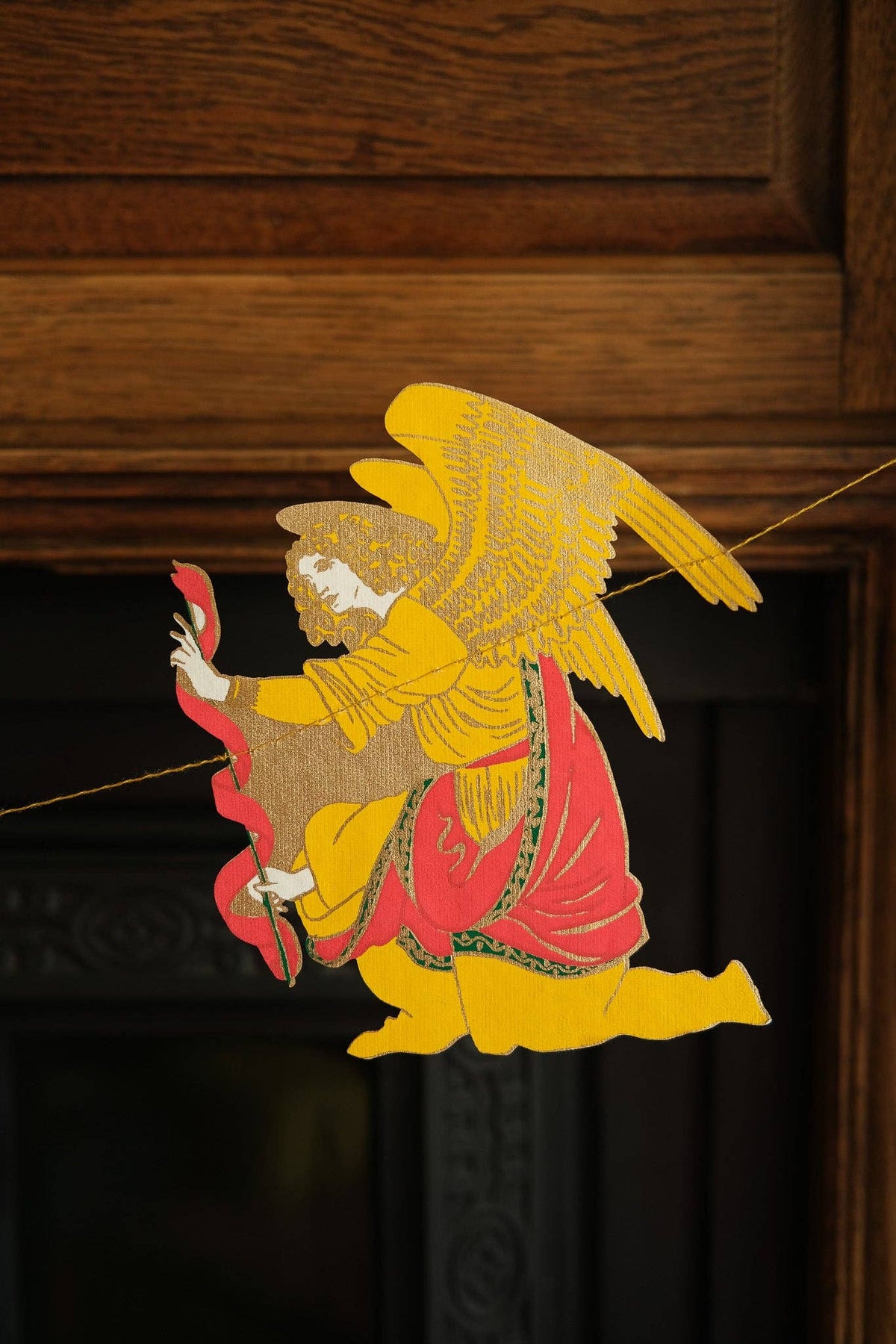 Paper nativity garland by East End Press