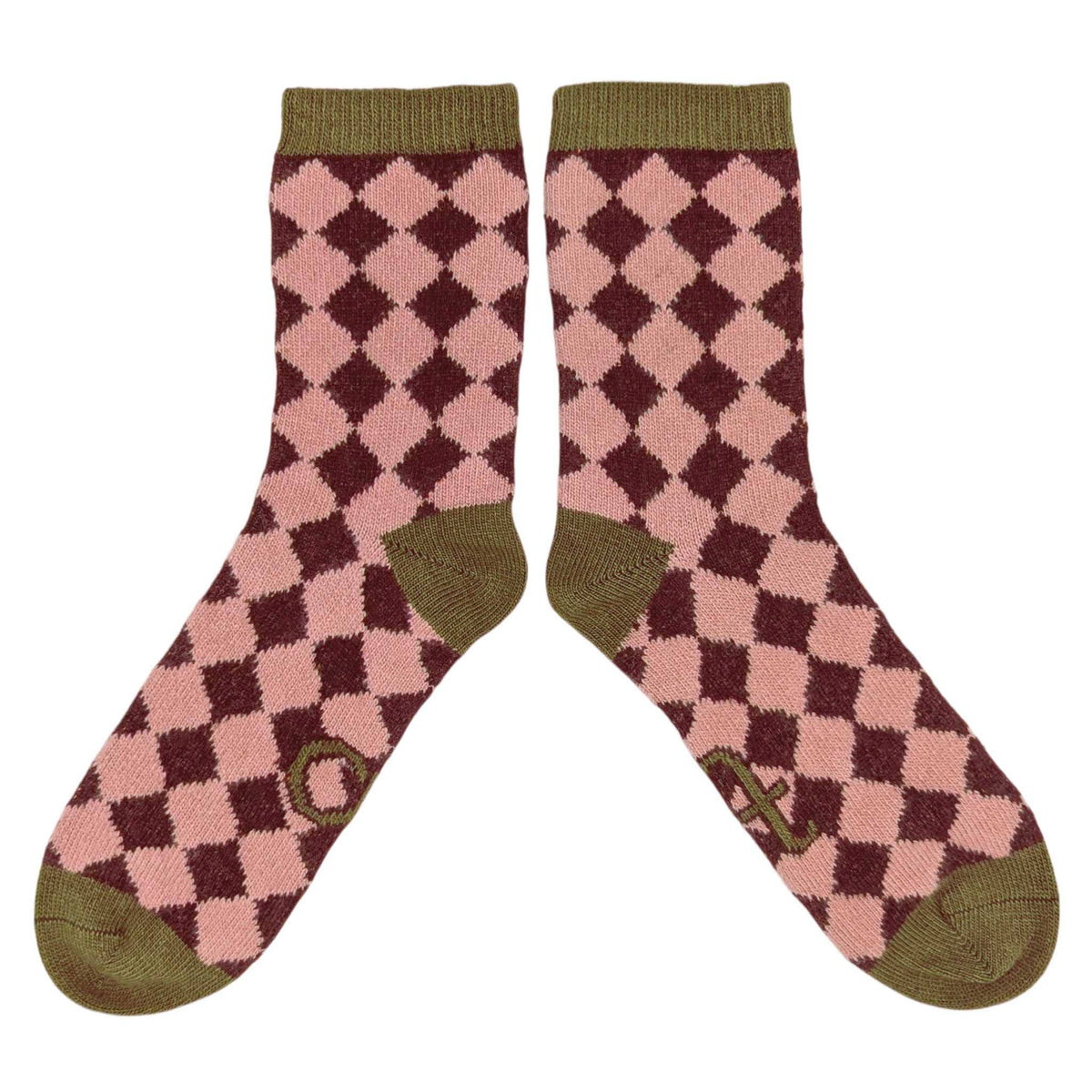 Catherine Tough women's lambswool ankle socks