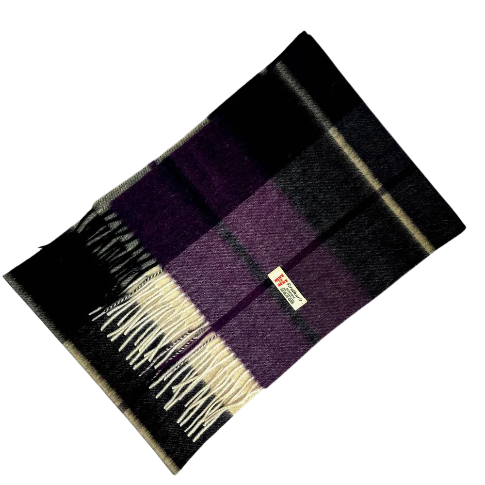 Strathurie Lambswool Plaid Scarf (+styles)
