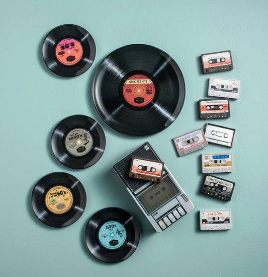 Retro Cassette Tape Tin (Fruit Drops)