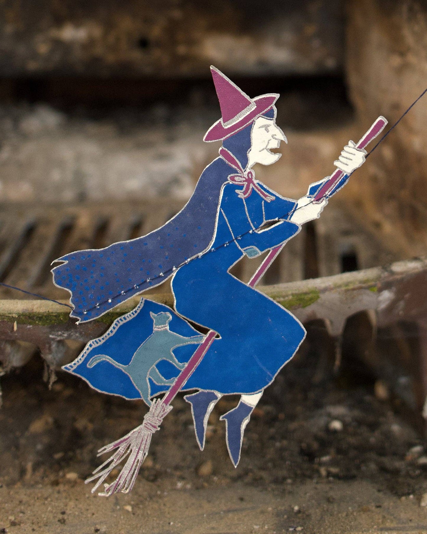 Halloween Witches Sewn Garland