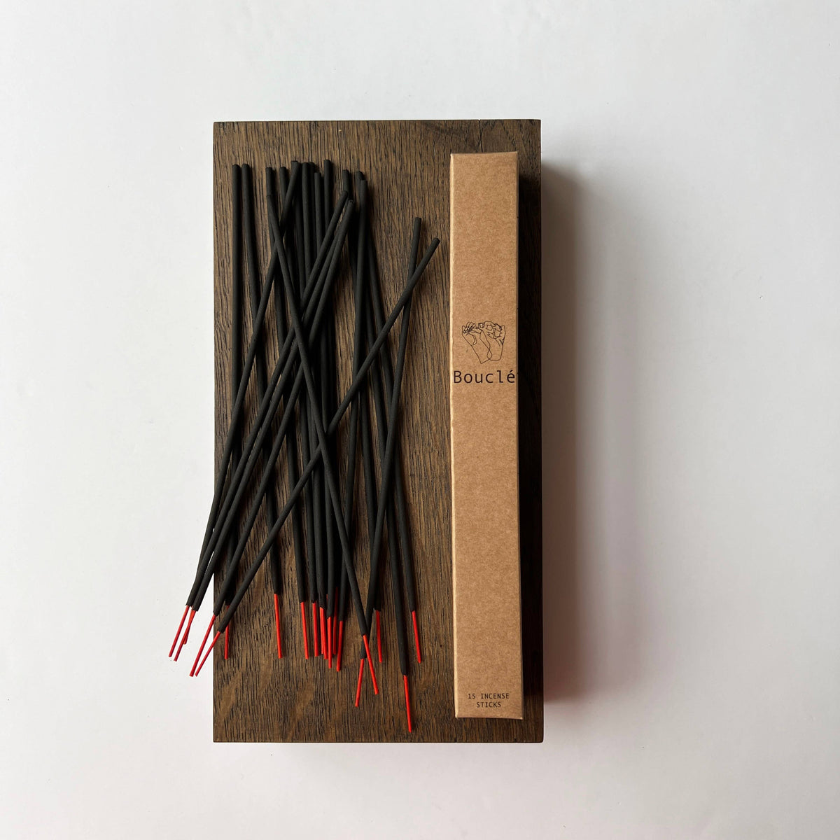 Boucle sandalwood and ylang ylang incense sticks