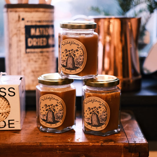 raw wildflower Scottish honey