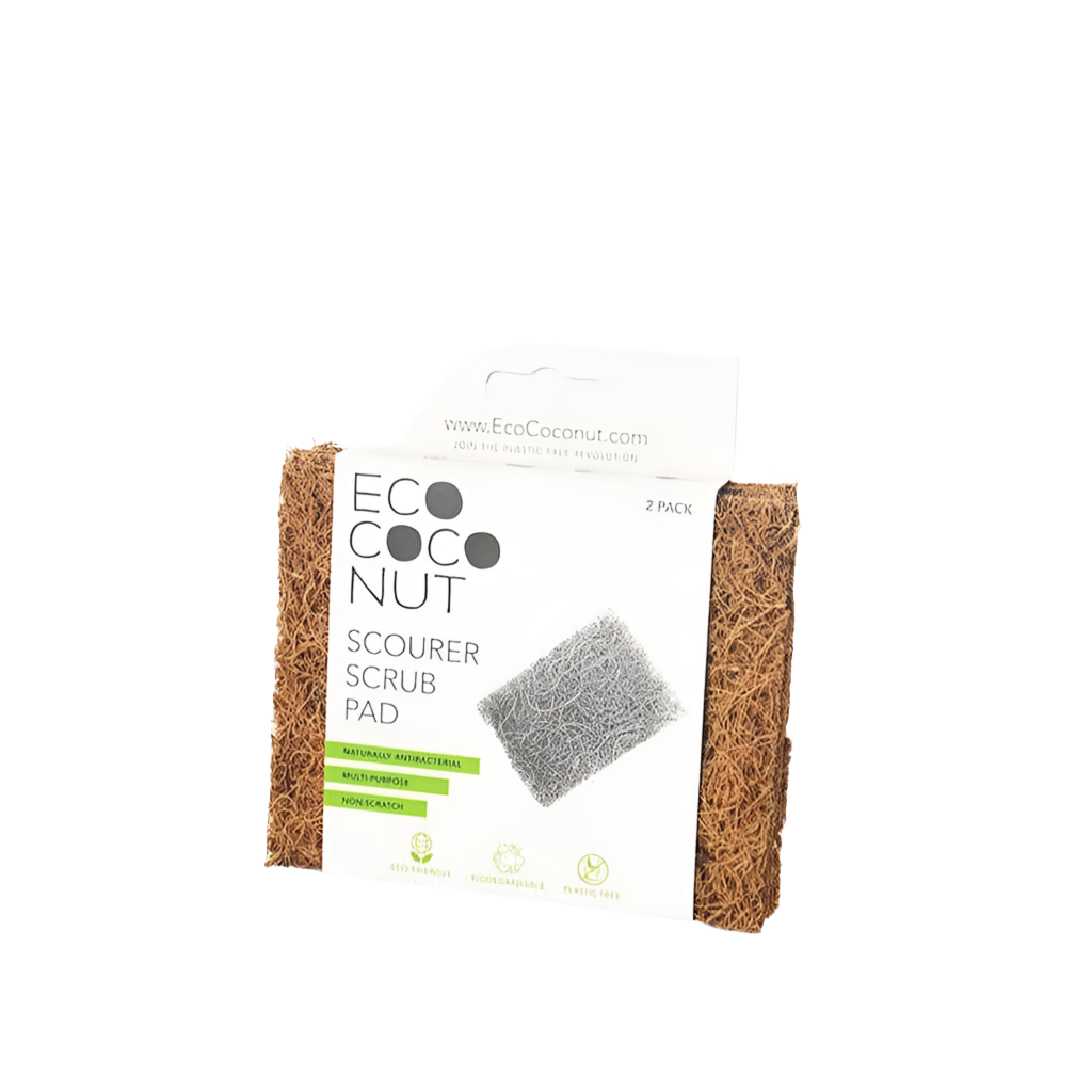 Coconut Scourer Scrub Pads (2 Pack)