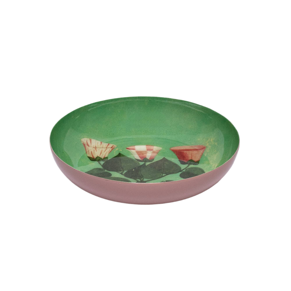 Festival of Flowers Enamel Trinket Tray