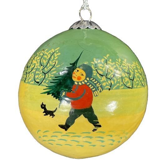 The Golden Boy Christmas Bauble