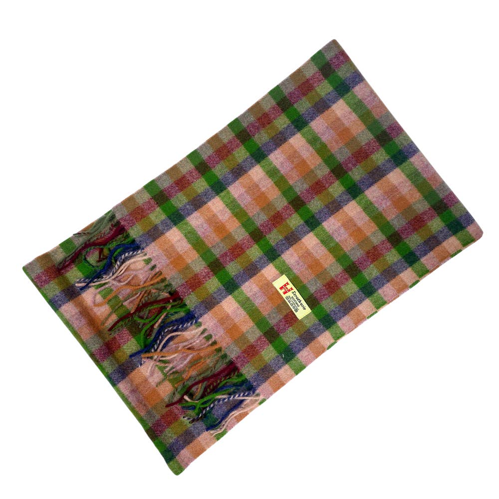 Strathurie Lambswool Plaid Scarf (+styles)
