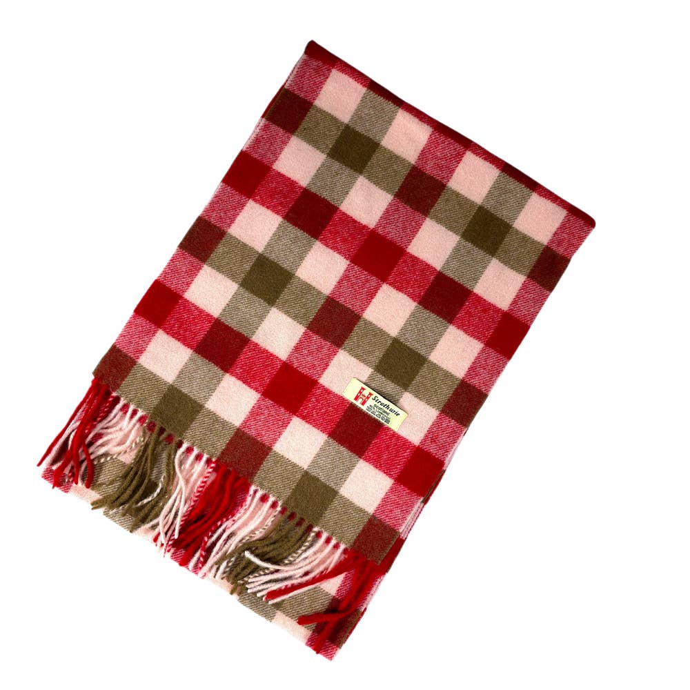 Strathurie Lambswool Plaid Scarf (+styles)