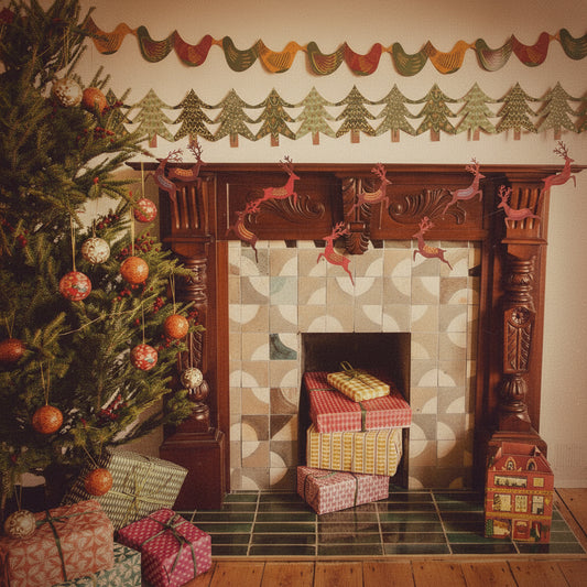 reindeer garland east end press