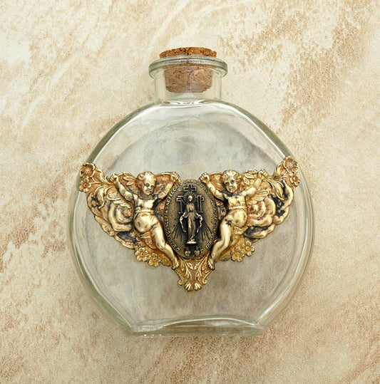 Vintage Angels Holy Water Bottle