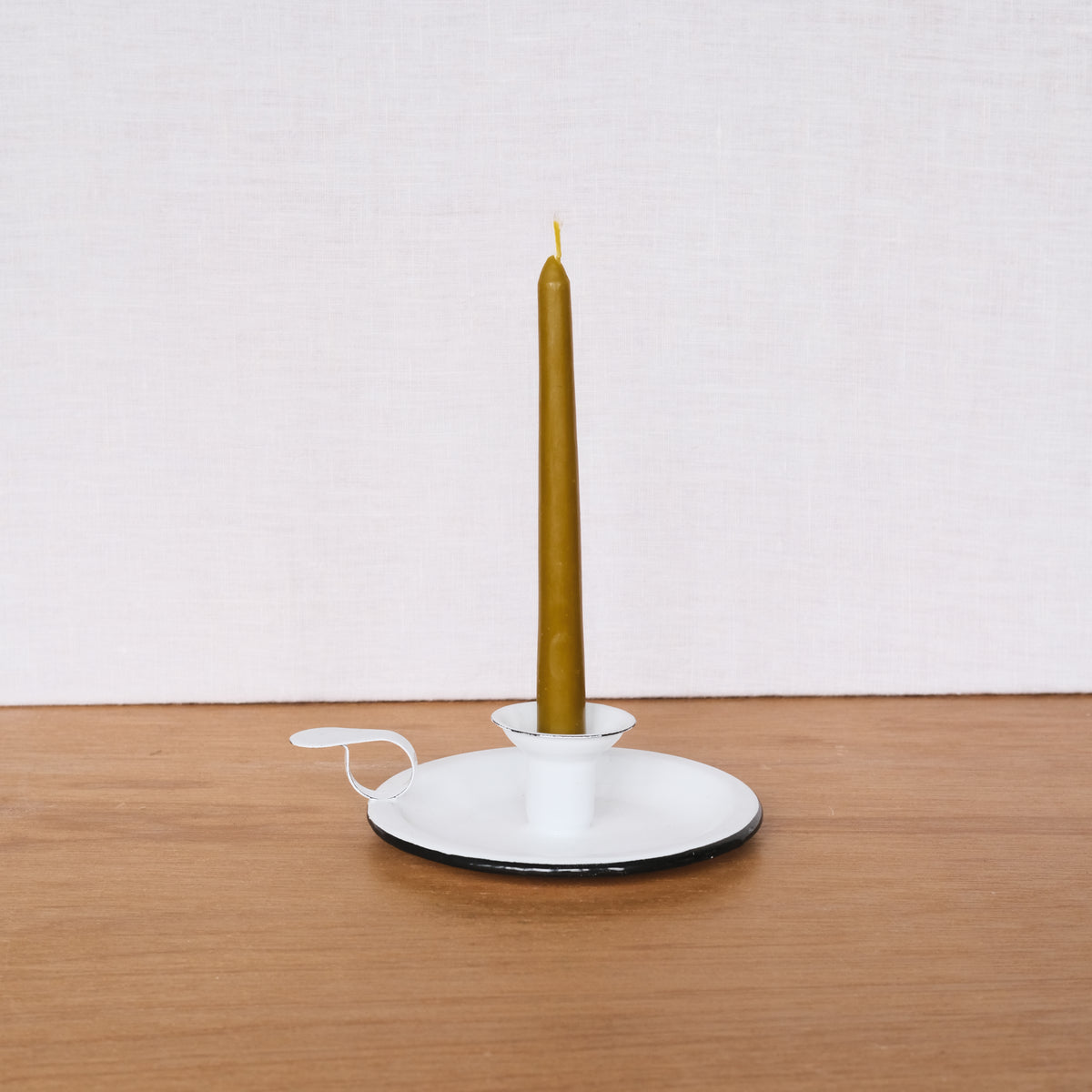 Natural Dye Coloured Beeswax Dinner Candles