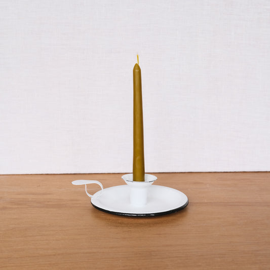 Coloured Beeswax Dinner Candles