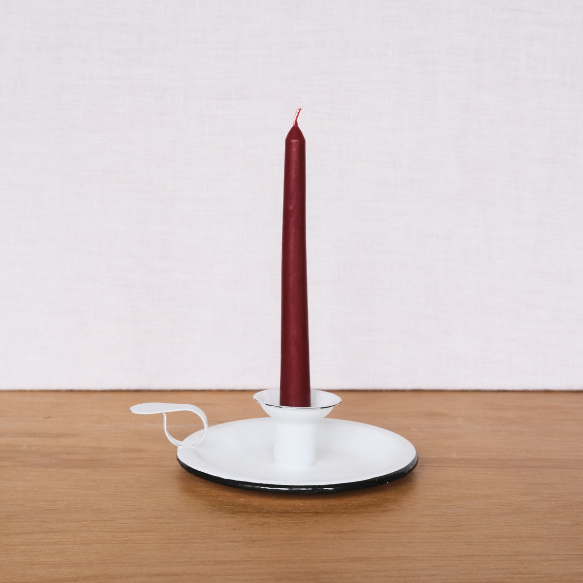 Natural Dye Coloured Beeswax Dinner Candles