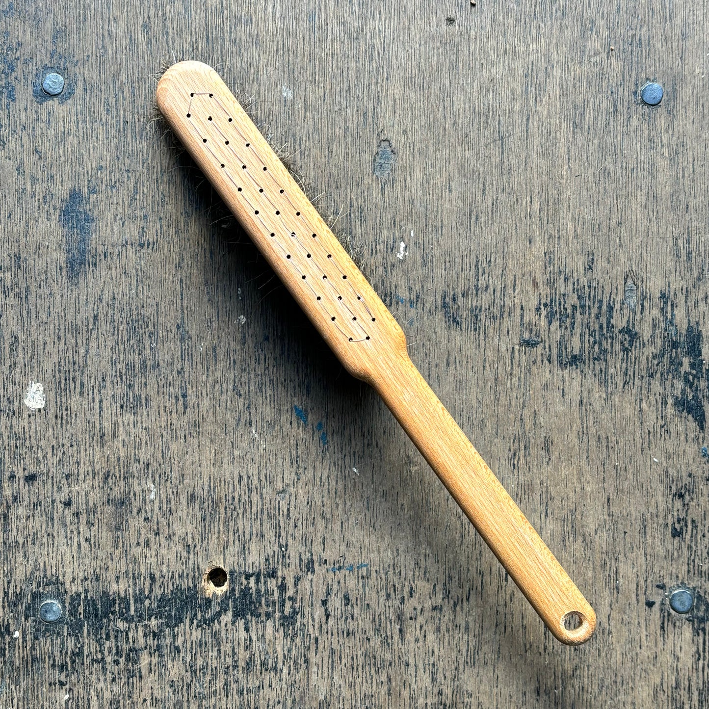 Horsehair Hand Broom by Iris Hantverk