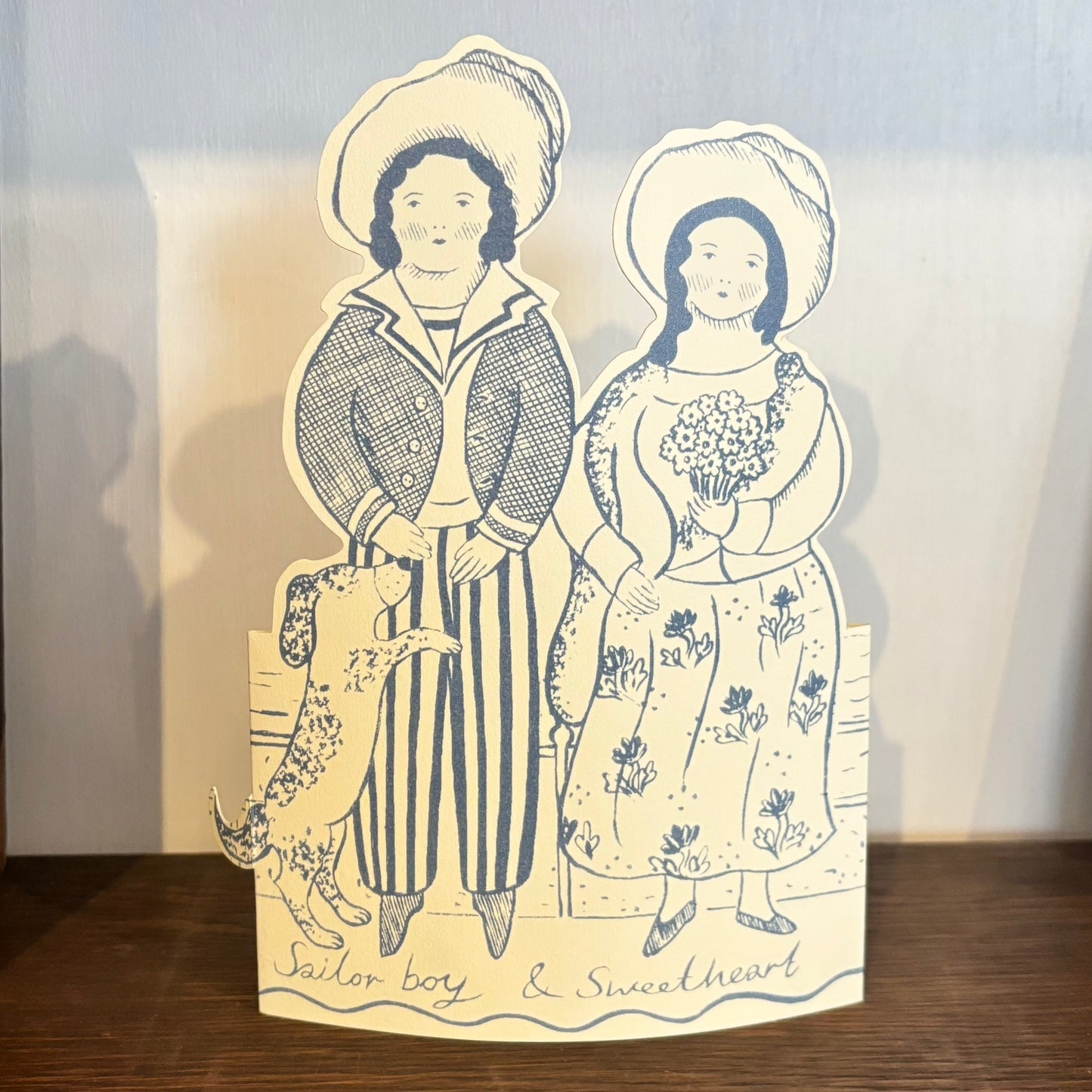 Elizabeth Harbour Stand-Up Character Greetings Card/Decoration
