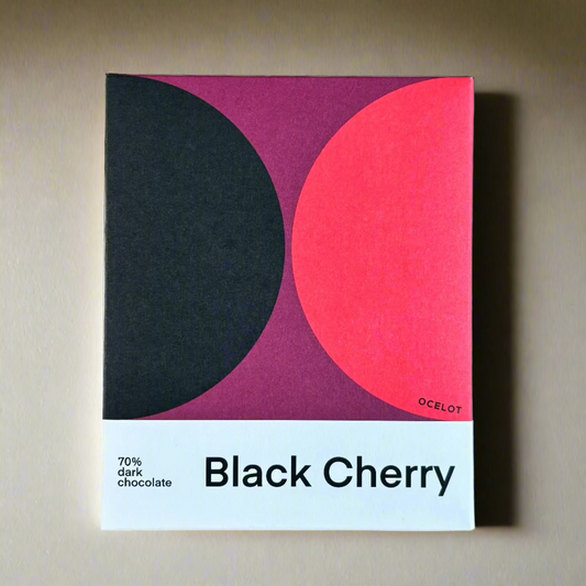 Black Cherry Organic Dark Chocolate