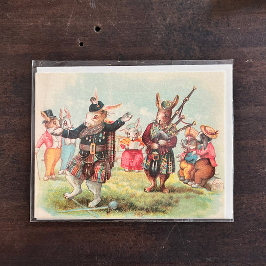 Scottish Highlands Little Greetings Card