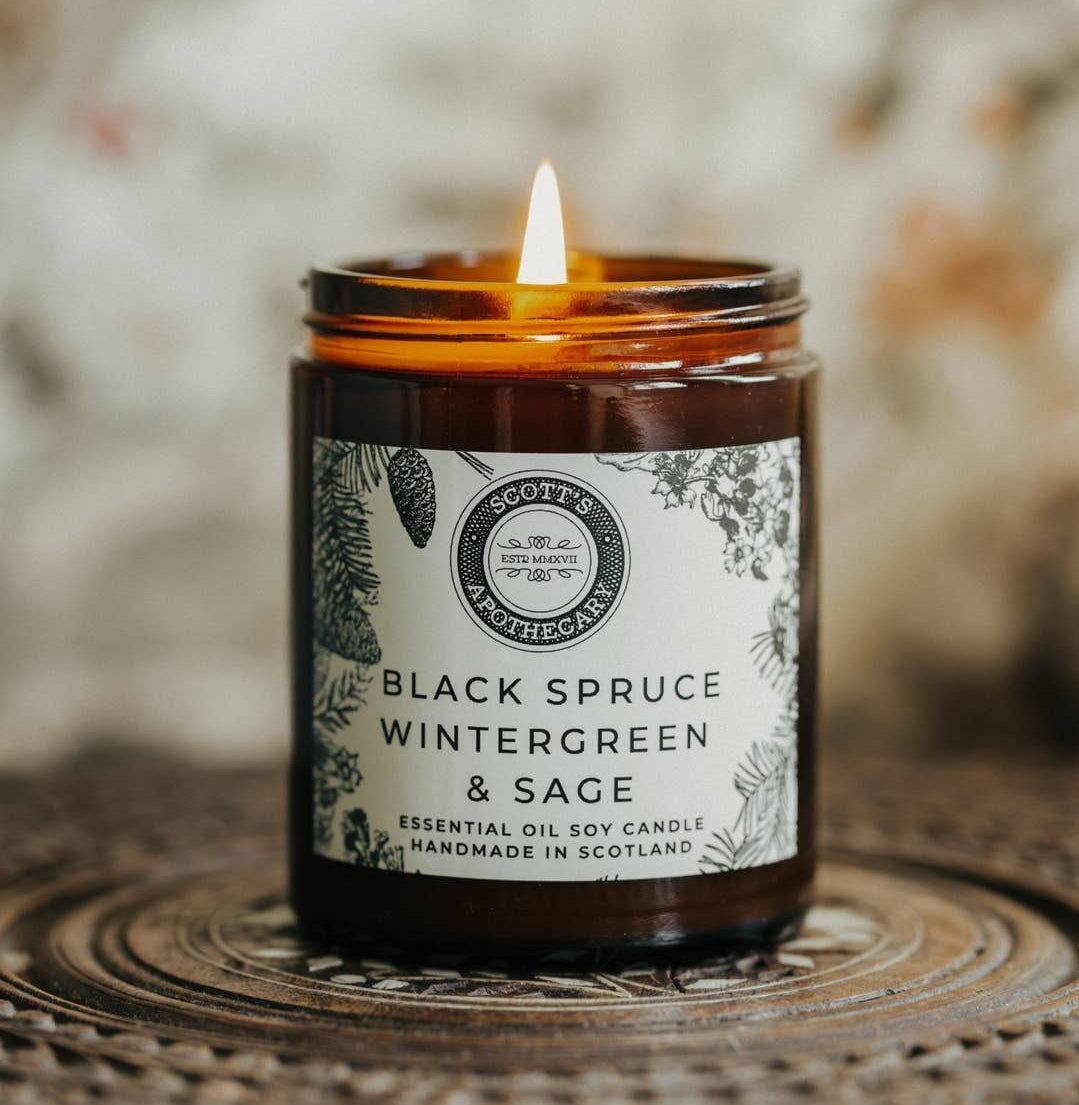 Essential Oil Candle by Scott's Apothecary (180g)