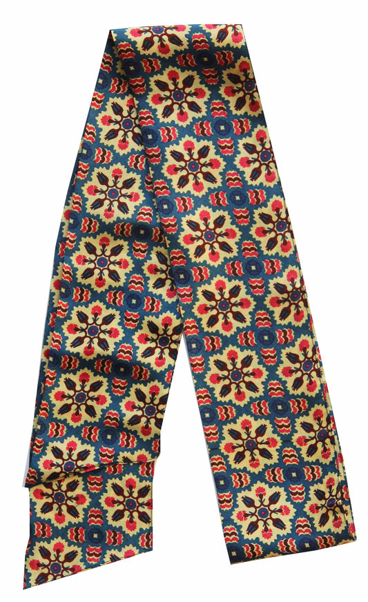 Marrakech Yellow Headband - 100% Silk