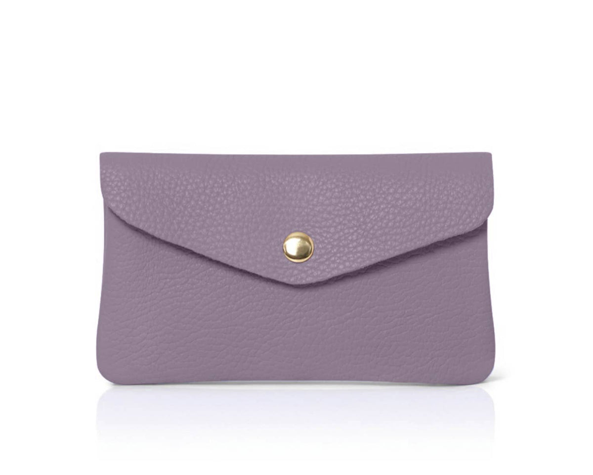 Large Italian Leather Coin Purse