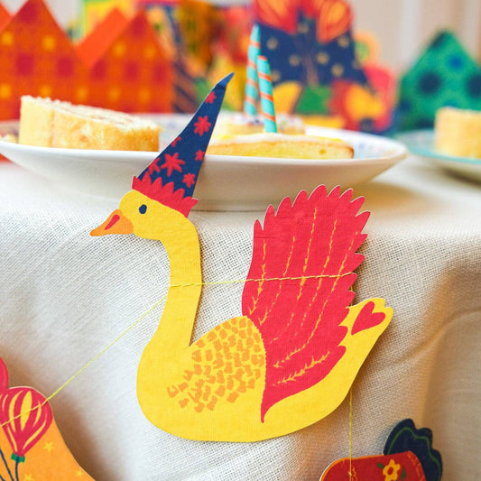 Birthday Party Paper Garland