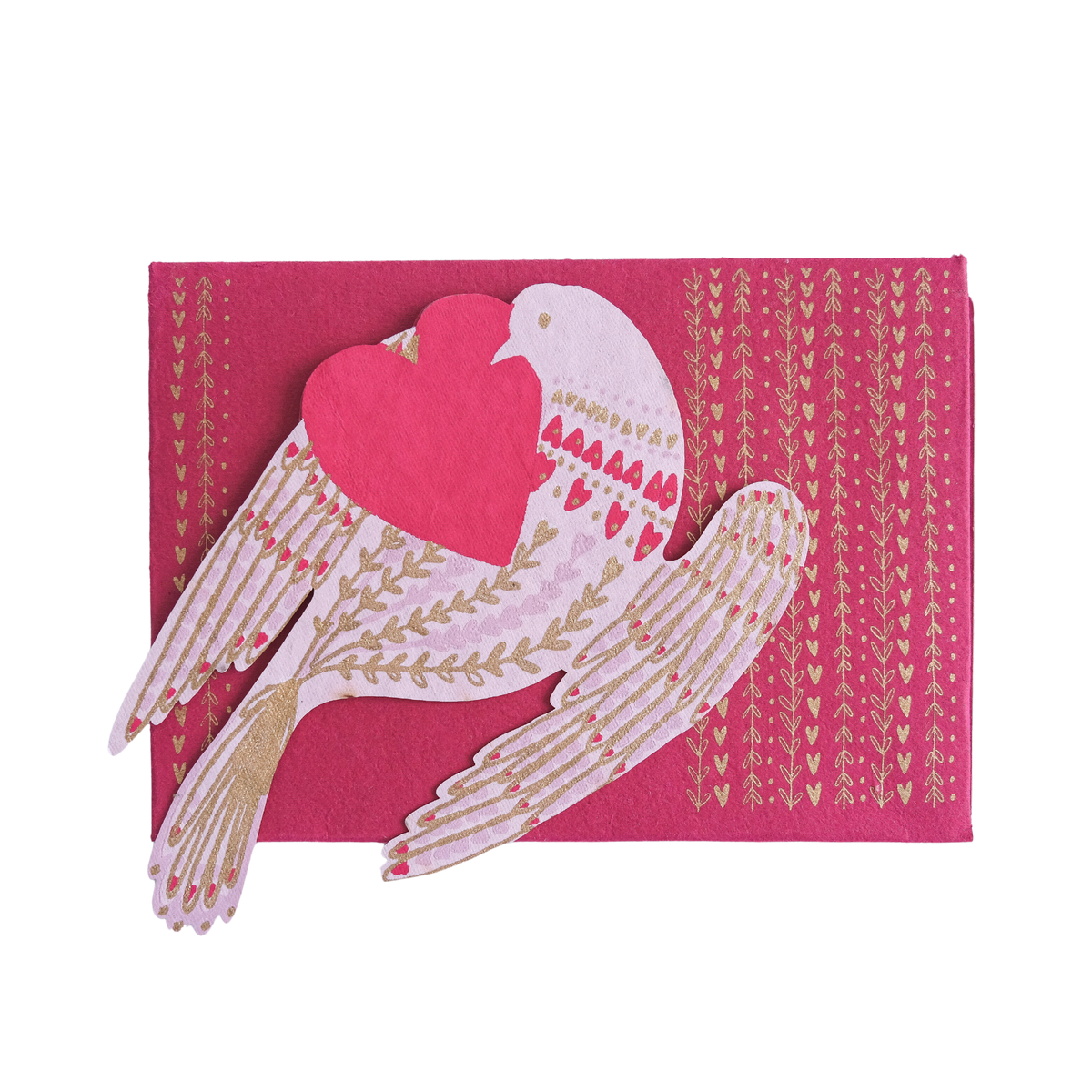 East End Press love dove greetings card
