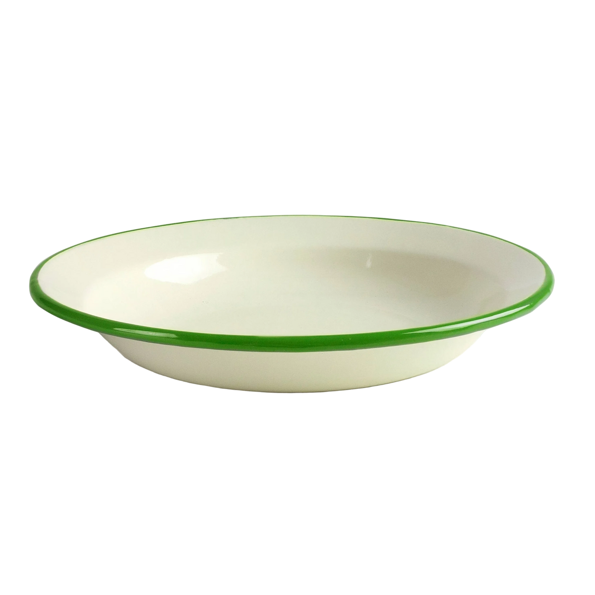 Ibili enamel soup bowl plate
