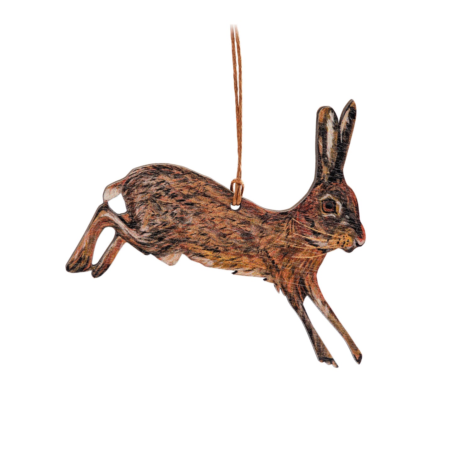 Hare Wood Decoration