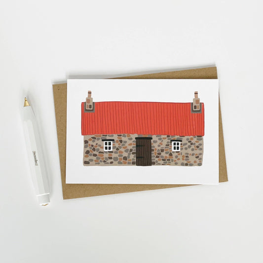 Scottish Bothy Greetings Card