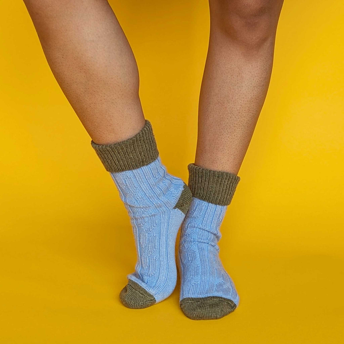 Cashmere Blend Slouch Socks
