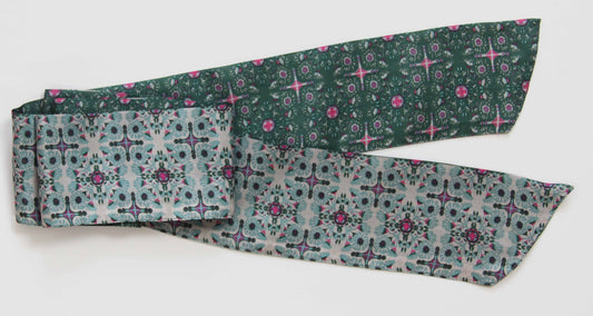 Casablanca Khaki Headband - 100% Silk