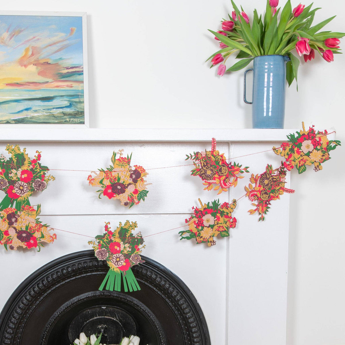Bouquet Sewn Garland