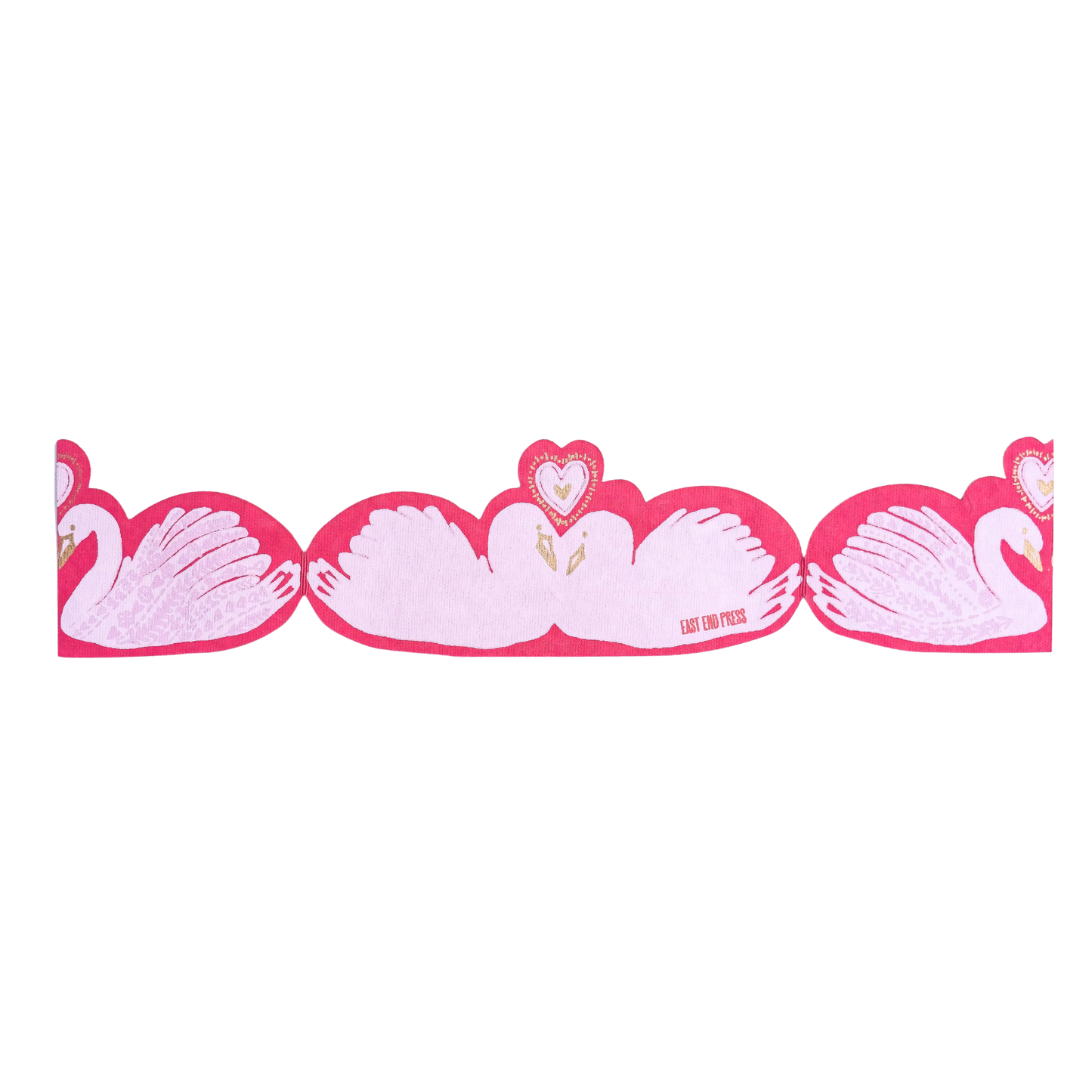 Kissing Swans Valentine’s Day Card