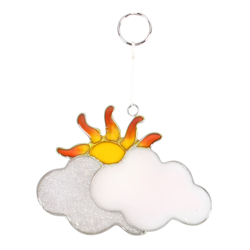 Every Cloud Has A Silver Lining Suncatcher