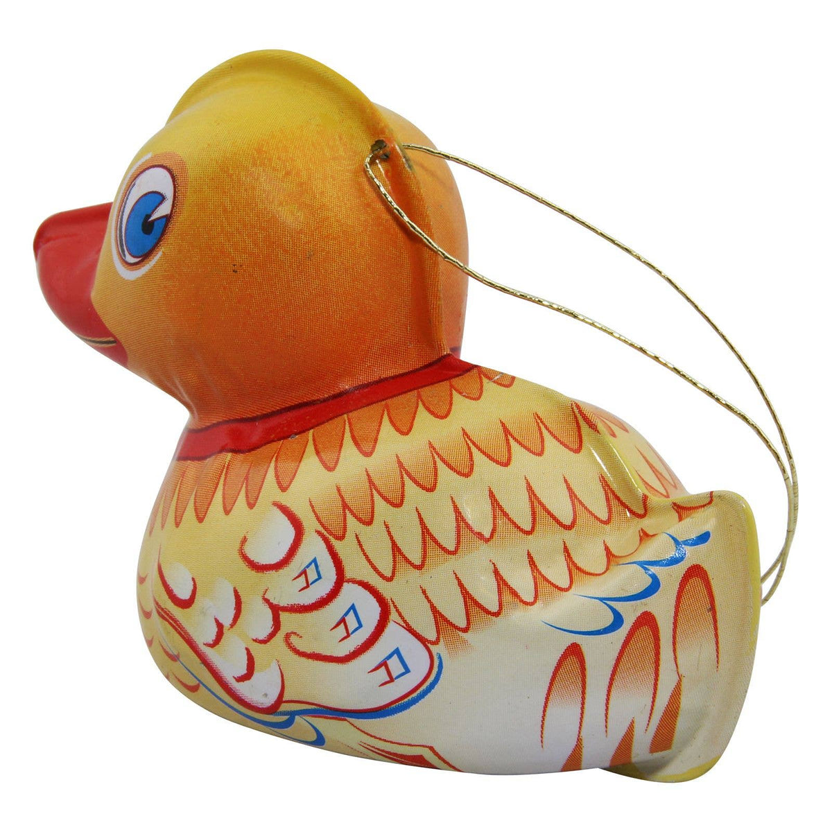 Tin Duck Christmas Tree Ornament