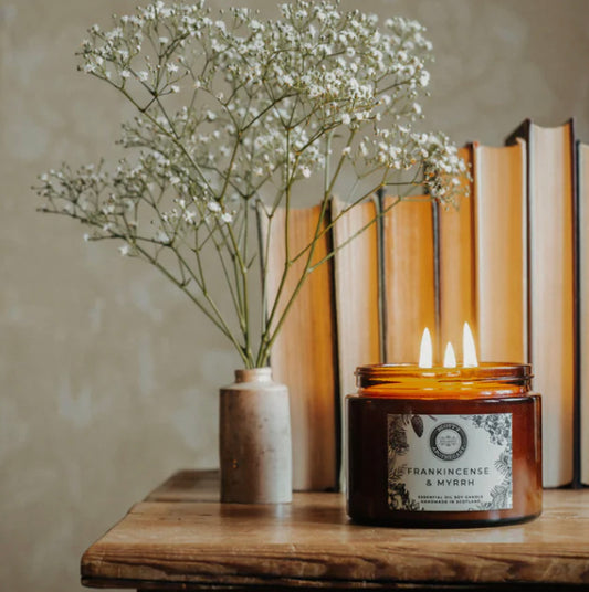 frankinsence & myrrh candle
