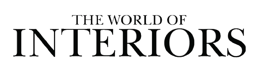 The World of Interiors Logo. Unique & Sustainable Homewares Glasgow UK