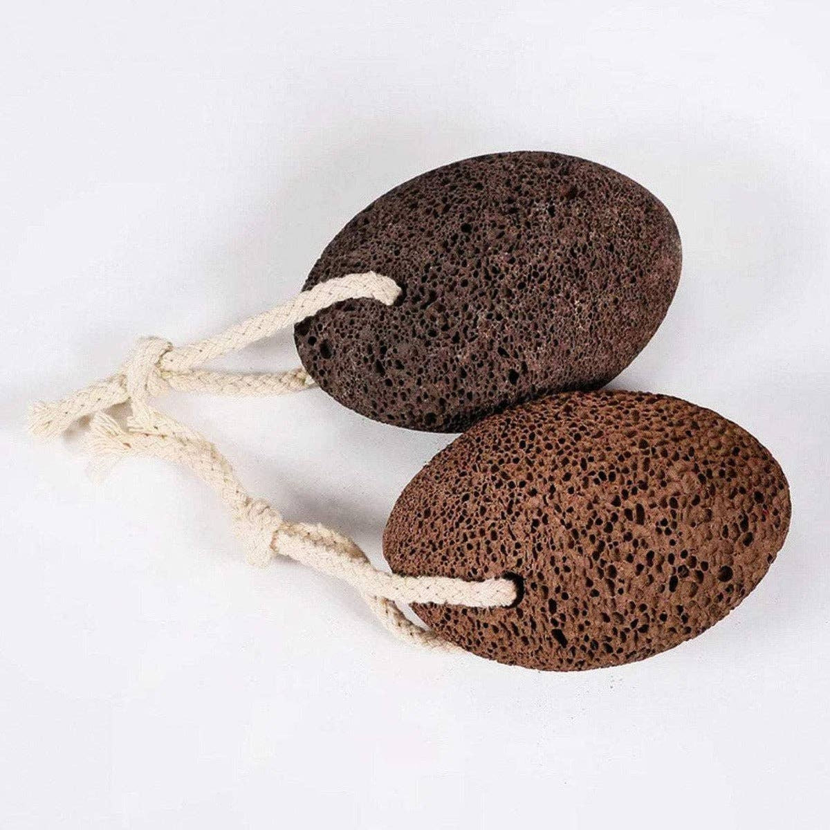 Close-up of textured pumice stone for callus removal