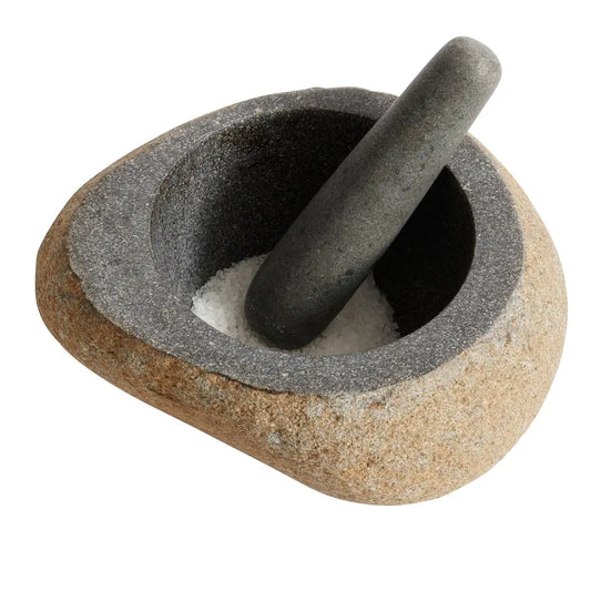 Mortar & Pestle - Indonesian Riverstone