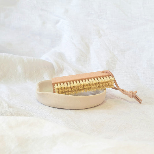 Beechwood Nail Brush by Redecker